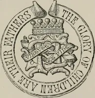 An illustration from The visitation of the county of Leicester in the year 1619 (1870)