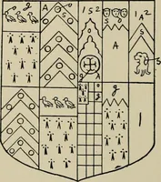 An illustration from The visitation of the county of Buckingham made in 1634 by John Philipot, esq. ... (1909)