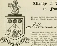 Picture 8 of 43 from Visitation of England and Wales (1893), leaf 34