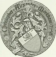 An illustration from Visitation of England and Wales (1893)