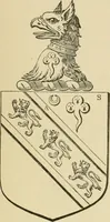 An illustration from The visitation of London, anno Domini 1633, 1634, and 1635. Made by Sr. Henry St. George, kt., Richmond herald, and deputy and marshal to Sr. Richard St. George, kt., Clarencieux king of armes (1886)