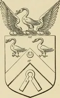 An illustration from The visitation of London, anno Domini 1633, 1634, and 1635. Made by Sr. Henry St. George, kt., Richmond herald, and deputy and marshal to Sr. Richard St. George, kt., Clarencieux king of armes (1886)