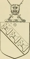 An illustration from The visitation of London, anno Domini 1633, 1634, and 1635. Made by Sr. Henry St. George, kt., Richmond herald, and deputy and marshal to Sr. Richard St. George, kt., Clarencieux king of armes (1886)