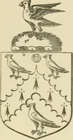 An illustration from The visitation of London, anno Domini 1633, 1634, and 1635. Made by Sr. Henry St. George, kt., Richmond herald, and deputy and marshal to Sr. Richard St. George, kt., Clarencieux king of armes (1886)