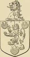 An illustration from The visitation of London, anno Domini 1633, 1634, and 1635. Made by Sr. Henry St. George, kt., Richmond herald, and deputy and marshal to Sr. Richard St. George, kt., Clarencieux king of armes (1886)