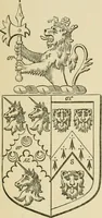 An illustration from The visitation of London, anno Domini 1633, 1634, and 1635. Made by Sr. Henry St. George, kt., Richmond herald, and deputy and marshal to Sr. Richard St. George, kt., Clarencieux king of armes (1886)