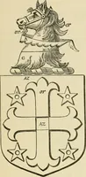 An illustration from The visitation of London, anno Domini 1633, 1634, and 1635. Made by Sr. Henry St. George, kt., Richmond herald, and deputy and marshal to Sr. Richard St. George, kt., Clarencieux king of armes (1886)
