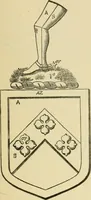 An illustration from The visitation of London, anno Domini 1633, 1634, and 1635. Made by Sr. Henry St. George, kt., Richmond herald, and deputy and marshal to Sr. Richard St. George, kt., Clarencieux king of armes (1886)