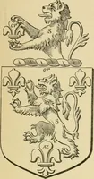 An illustration from The visitation of London, anno Domini 1633, 1634, and 1635. Made by Sr. Henry St. George, kt., Richmond herald, and deputy and marshal to Sr. Richard St. George, kt., Clarencieux king of armes (1886)