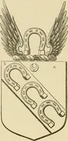 Picture 310 of 485 from The visitation of London, anno Domini 1633, 1634, and 1635. Made by Sr. Henry St. George, kt., Richmond herald, and deputy and marshal to Sr. Richard St. George, kt., Clarencieux king of armes (1886), leaf 279