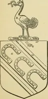 An illustration from The visitation of London, anno Domini 1633, 1634, and 1635. Made by Sr. Henry St. George, kt., Richmond herald, and deputy and marshal to Sr. Richard St. George, kt., Clarencieux king of armes (1886)