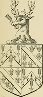 An illustration from The visitation of London, anno Domini 1633, 1634, and 1635. Made by Sr. Henry St. George, kt., Richmond herald, and deputy and marshal to Sr. Richard St. George, kt., Clarencieux king of armes (1886)