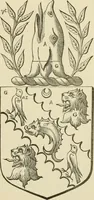 Picture 344 of 485 from The visitation of London, anno Domini 1633, 1634, and 1635. Made by Sr. Henry St. George, kt., Richmond herald, and deputy and marshal to Sr. Richard St. George, kt., Clarencieux king of armes (1886), leaf 303