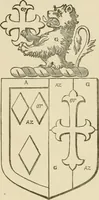 An illustration from The visitation of London, anno Domini 1633, 1634, and 1635. Made by Sr. Henry St. George, kt., Richmond herald, and deputy and marshal to Sr. Richard St. George, kt., Clarencieux king of armes (1886)