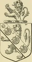 An illustration from The visitation of London, anno Domini 1633, 1634, and 1635. Made by Sr. Henry St. George, kt., Richmond herald, and deputy and marshal to Sr. Richard St. George, kt., Clarencieux king of armes (1886)