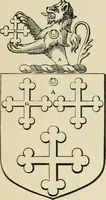 An illustration from The visitation of London, anno Domini 1633, 1634, and 1635. Made by Sr. Henry St. George, kt., Richmond herald, and deputy and marshal to Sr. Richard St. George, kt., Clarencieux king of armes (1886)