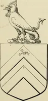 An illustration from The visitation of London, anno Domini 1633, 1634, and 1635. Made by Sr. Henry St. George, kt., Richmond herald, and deputy and marshal to Sr. Richard St. George, kt., Clarencieux king of armes (1886)