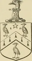 An illustration from The visitation of London, anno Domini 1633, 1634, and 1635. Made by Sr. Henry St. George, kt., Richmond herald, and deputy and marshal to Sr. Richard St. George, kt., Clarencieux king of armes (1886)