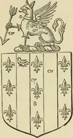 An illustration from The visitation of London, anno Domini 1633, 1634, and 1635. Made by Sr. Henry St. George, kt., Richmond herald, and deputy and marshal to Sr. Richard St. George, kt., Clarencieux king of armes (1886)