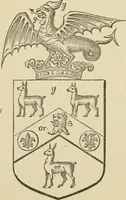 An illustration from The visitation of London, anno Domini 1633, 1634, and 1635. Made by Sr. Henry St. George, kt., Richmond herald, and deputy and marshal to Sr. Richard St. George, kt., Clarencieux king of armes (1886)