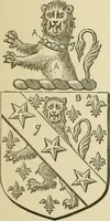An illustration from The visitation of London, anno Domini 1633, 1634, and 1635. Made by Sr. Henry St. George, kt., Richmond herald, and deputy and marshal to Sr. Richard St. George, kt., Clarencieux king of armes (1886)
