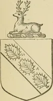 An illustration from The visitation of London, anno Domini 1633, 1634, and 1635. Made by Sr. Henry St. George, kt., Richmond herald, and deputy and marshal to Sr. Richard St. George, kt., Clarencieux king of armes (1886)