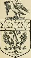 An illustration from The visitation of London, anno Domini 1633, 1634, and 1635. Made by Sr. Henry St. George, kt., Richmond herald, and deputy and marshal to Sr. Richard St. George, kt., Clarencieux king of armes (1886)