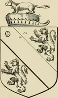 An illustration from The visitation of London, anno Domini 1633, 1634, and 1635. Made by Sr. Henry St. George, kt., Richmond herald, and deputy and marshal to Sr. Richard St. George, kt., Clarencieux king of armes (1886)