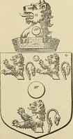 An illustration from The visitation of London, anno Domini 1633, 1634, and 1635. Made by Sr. Henry St. George, kt., Richmond herald, and deputy and marshal to Sr. Richard St. George, kt., Clarencieux king of armes (1886)