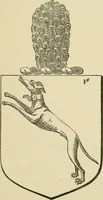 An illustration from The visitation of London, anno Domini 1633, 1634, and 1635. Made by Sr. Henry St. George, kt., Richmond herald, and deputy and marshal to Sr. Richard St. George, kt., Clarencieux king of armes (1886)