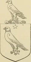 An illustration from The visitation of London, anno Domini 1633, 1634, and 1635. Made by Sr. Henry St. George, kt., Richmond herald, and deputy and marshal to Sr. Richard St. George, kt., Clarencieux king of armes (1886)