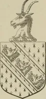 An illustration from The visitation of London : anno Domini 1633, 1634, and 1635. Made by Sr. Henry St. George, kt., Richmond herald, and deputy and marshal to Sr. Richard St. George, kt., Clarencieux king of armes (1880)