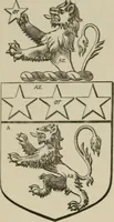 An illustration from The visitation of London : anno Domini 1633, 1634, and 1635. Made by Sr. Henry St. George, kt., Richmond herald, and deputy and marshal to Sr. Richard St. George, kt., Clarencieux king of armes (1880)