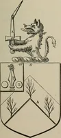 An illustration from The visitation of London : anno Domini 1633, 1634, and 1635. Made by Sr. Henry St. George, kt., Richmond herald, and deputy and marshal to Sr. Richard St. George, kt., Clarencieux king of armes (1880)