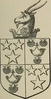 An illustration from The visitation of London : anno Domini 1633, 1634, and 1635. Made by Sr. Henry St. George, kt., Richmond herald, and deputy and marshal to Sr. Richard St. George, kt., Clarencieux king of armes (1880)