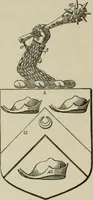 An illustration from The visitation of London : anno Domini 1633, 1634, and 1635. Made by Sr. Henry St. George, kt., Richmond herald, and deputy and marshal to Sr. Richard St. George, kt., Clarencieux king of armes (1880)