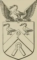 An illustration from The visitation of London : anno Domini 1633, 1634, and 1635. Made by Sr. Henry St. George, kt., Richmond herald, and deputy and marshal to Sr. Richard St. George, kt., Clarencieux king of armes (1880)