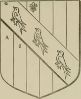An illustration from The visitation of London : anno Domini 1633, 1634, and 1635. Made by Sr. Henry St. George, kt., Richmond herald, and deputy and marshal to Sr. Richard St. George, kt., Clarencieux king of armes (1880)