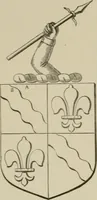 An illustration from The visitation of London : anno Domini 1633, 1634, and 1635. Made by Sr. Henry St. George, kt., Richmond herald, and deputy and marshal to Sr. Richard St. George, kt., Clarencieux king of armes (1880)