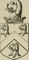 An illustration from The visitation of London : anno Domini 1633, 1634, and 1635. Made by Sr. Henry St. George, kt., Richmond herald, and deputy and marshal to Sr. Richard St. George, kt., Clarencieux king of armes (1880)