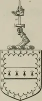 An illustration from The visitation of London : anno Domini 1633, 1634, and 1635. Made by Sr. Henry St. George, kt., Richmond herald, and deputy and marshal to Sr. Richard St. George, kt., Clarencieux king of armes (1880)