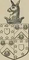 An illustration from The visitation of London : anno Domini 1633, 1634, and 1635. Made by Sr. Henry St. George, kt., Richmond herald, and deputy and marshal to Sr. Richard St. George, kt., Clarencieux king of armes (1880)