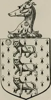 An illustration from The visitation of London : anno Domini 1633, 1634, and 1635. Made by Sr. Henry St. George, kt., Richmond herald, and deputy and marshal to Sr. Richard St. George, kt., Clarencieux king of armes (1880)