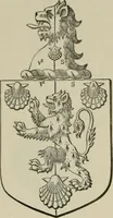 An illustration from The visitation of London : anno Domini 1633, 1634, and 1635. Made by Sr. Henry St. George, kt., Richmond herald, and deputy and marshal to Sr. Richard St. George, kt., Clarencieux king of armes (1880)