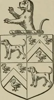 An illustration from The visitation of London : anno Domini 1633, 1634, and 1635. Made by Sr. Henry St. George, kt., Richmond herald, and deputy and marshal to Sr. Richard St. George, kt., Clarencieux king of armes (1880)