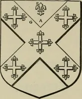 An illustration from The visitation of London : anno Domini 1633, 1634, and 1635. Made by Sr. Henry St. George, kt., Richmond herald, and deputy and marshal to Sr. Richard St. George, kt., Clarencieux king of armes (1880)