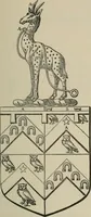 An illustration from The visitation of London : anno Domini 1633, 1634, and 1635. Made by Sr. Henry St. George, kt., Richmond herald, and deputy and marshal to Sr. Richard St. George, kt., Clarencieux king of armes (1880)