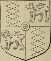 An illustration from The visitation of London : anno Domini 1633, 1634, and 1635. Made by Sr. Henry St. George, kt., Richmond herald, and deputy and marshal to Sr. Richard St. George, kt., Clarencieux king of armes (1880)