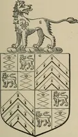 An illustration from The visitation of London : anno Domini 1633, 1634, and 1635. Made by Sr. Henry St. George, kt., Richmond herald, and deputy and marshal to Sr. Richard St. George, kt., Clarencieux king of armes (1880)