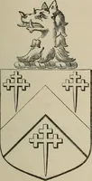 An illustration from The visitation of London : anno Domini 1633, 1634, and 1635. Made by Sr. Henry St. George, kt., Richmond herald, and deputy and marshal to Sr. Richard St. George, kt., Clarencieux king of armes (1880)